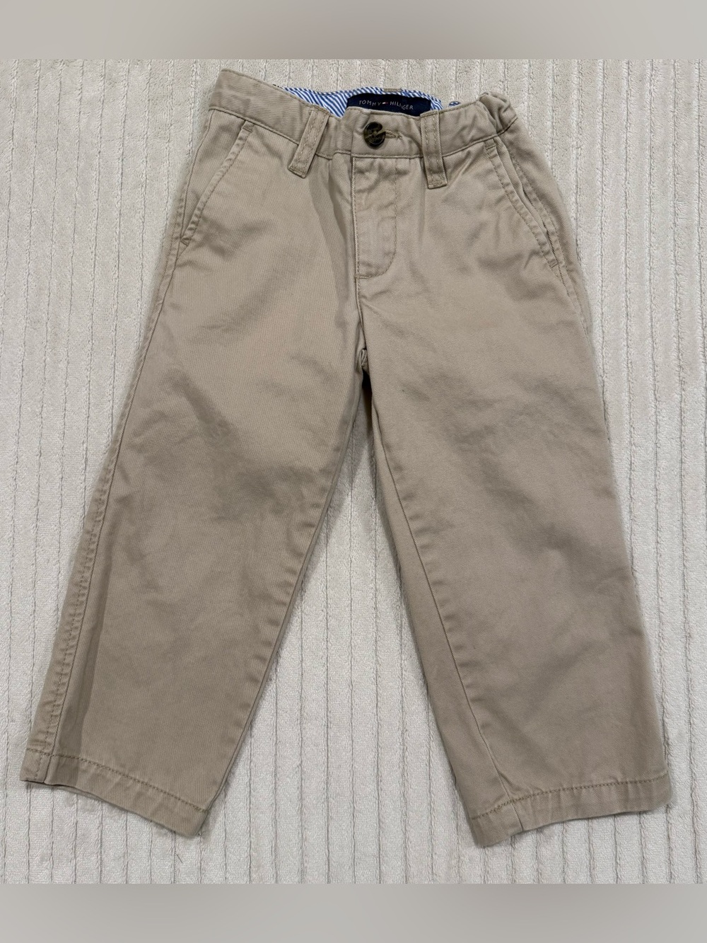 Tommy Hilfiger Boys Beige Khaki Chino Pants size 3T